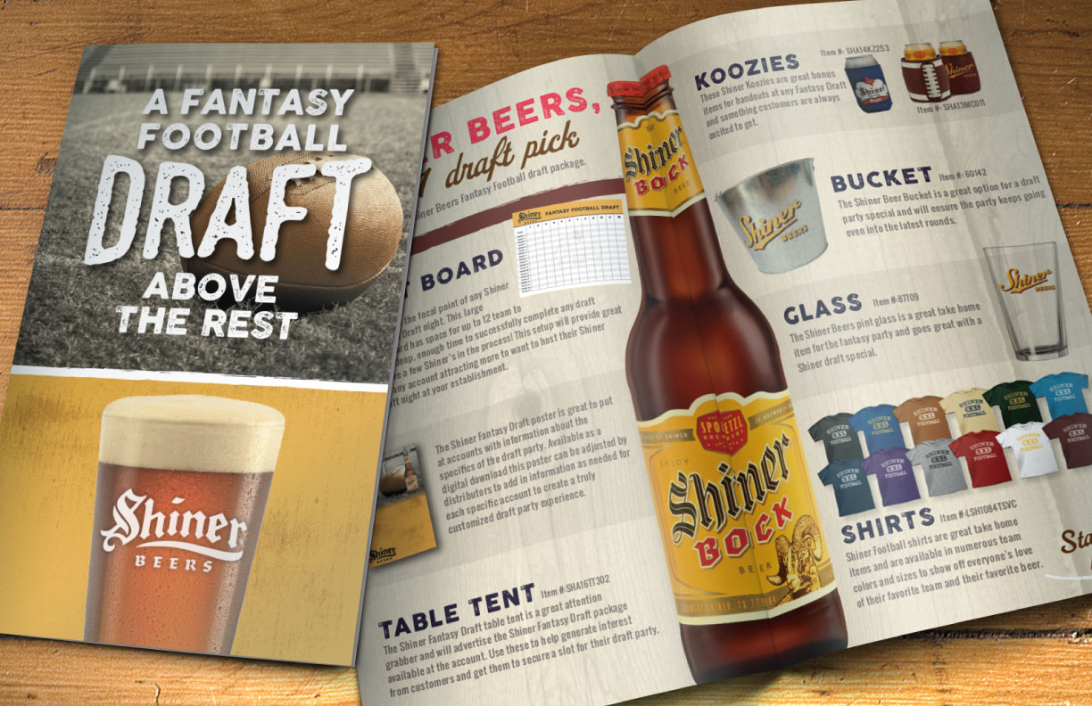 Shiner Beer draft package