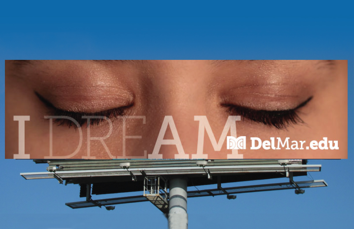 Del Mar College billboard