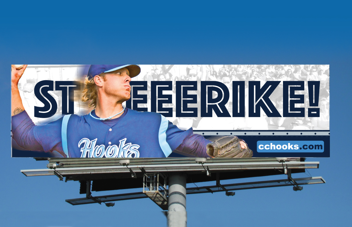 Hooks Baseball Billboard